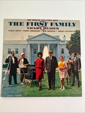 JFK The First Family Vintage Album with Vaughan Meader